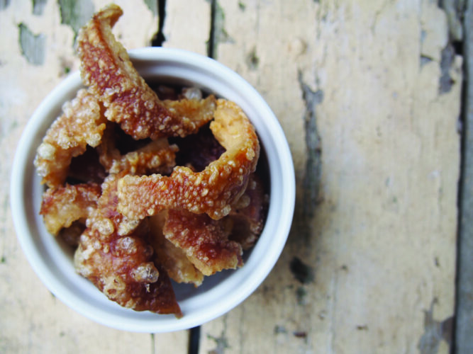 Cooking with Pork Skin Grit